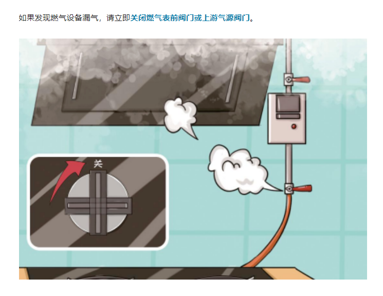 发生燃气泄漏的处置方法(图1)
